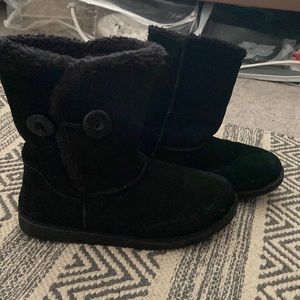 So Sigma Black Boots - Size 9